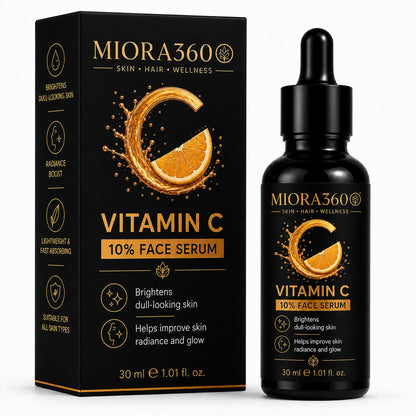 MIORA360 Vitamin C 10% Face Serum
