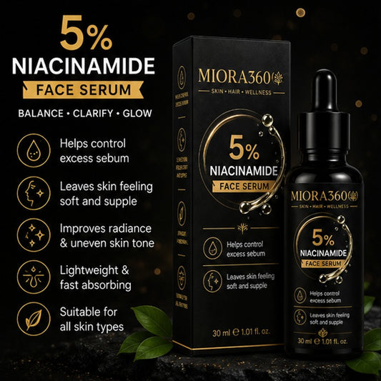 MIORA360 5% Niacinamide Face Serum