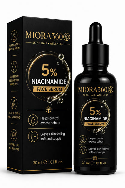 MIORA360 5% Niacinamide Face Serum