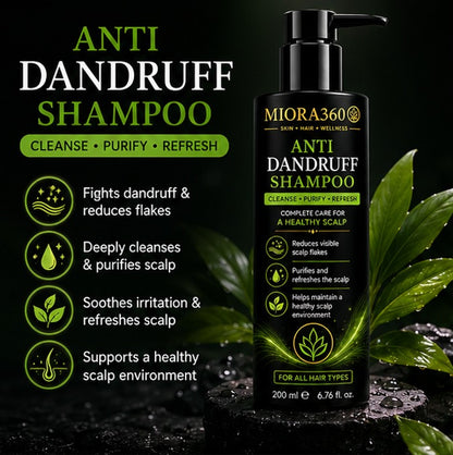 MIORA360 Anti Dandruff Shampoo