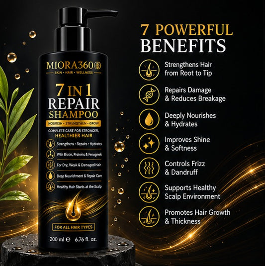 MIORA360 7 in 1 Repair Shampoo