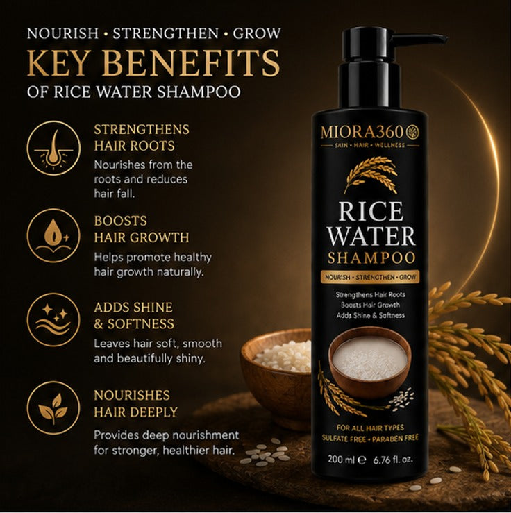 MIORA360 Rice Water Shampoo