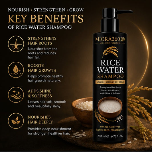MIORA360 Rice Water Shampoo